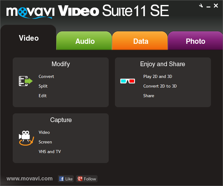 Movavi Video Suite 11 SE - 视频处理软件丨“反”斗限免